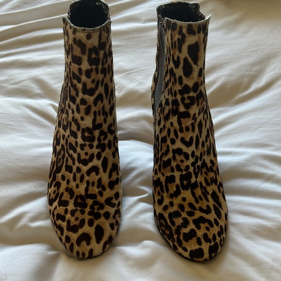 Sam Edelman Leopard Booties - Picture 2 of 5